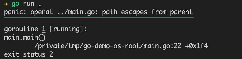 Go 1.24 - os.Root 锁定工作目录 | 老麦的书房